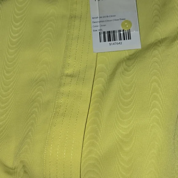 Tuckernuck Chloe Citron Midi Dress with Belt - Picture 6 of 8